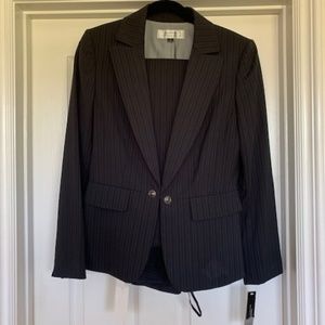 Blue Striped Suit (Pants and Jacket)